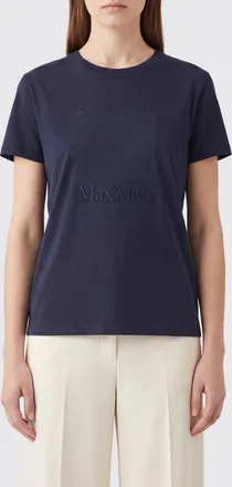 Max Mara S Max Mara T-shirts in cotone con logo