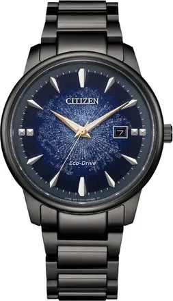 Citizen Eco-Drive Blue Galaxy Dial Mens Watch BM7595-89M