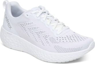 Aetrex Womens Danika Arch Support Sneaker In White