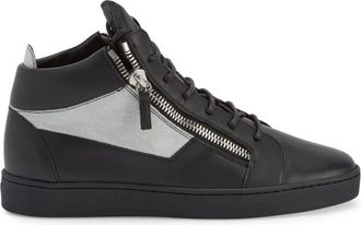Giuseppe Zanotti Sneakers Kriss in pelle - Nero