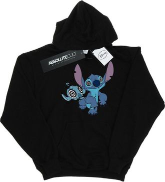 Disney Heren Lilo en Stitch Hypnotized Hoodie (Zwart)