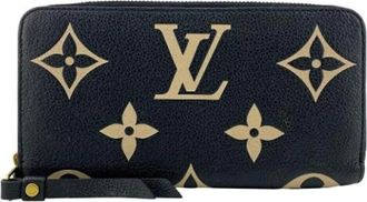 Louis Vuitton Pre-owned Wallets, female, Black, Size: ONE SIZE Pre-owned Leather Wallet