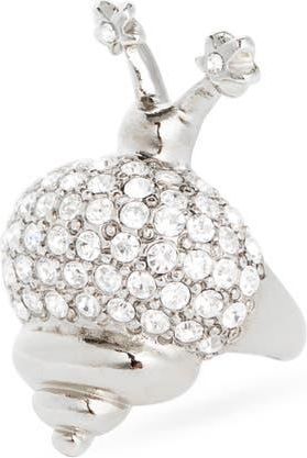 Collina Strada Crystal Clear Snail Ring at Nordstrom, Size 10