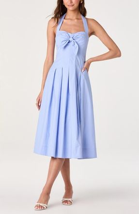 ASTR the Label Janae Halter Midi Dress in Periwinkle at Nordstrom, Size X-Large