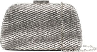 Serpui Angel clutch bag - women - Polyester/Polyester - OS - Black