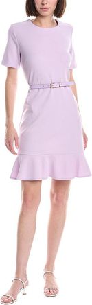 Sharagano Short Sleeve A Line Dress