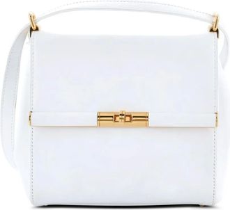 Dolce & Gabbana Marlene City Flap Bag Leather crossbody bag - White