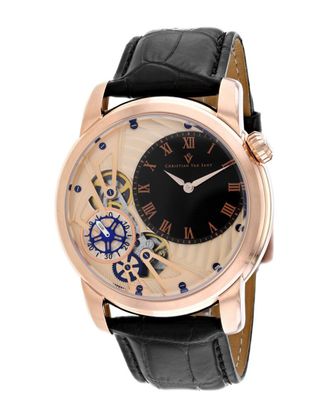 Christian Van Sant Mens Sprocket Auto-Quartz Watch