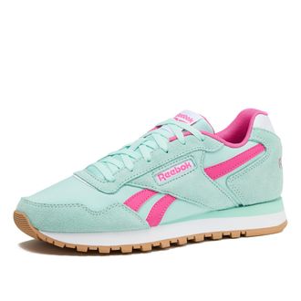 Reebok Womens Glide Sneaker, Glitch Aqua/True Pink/White, 6 UK