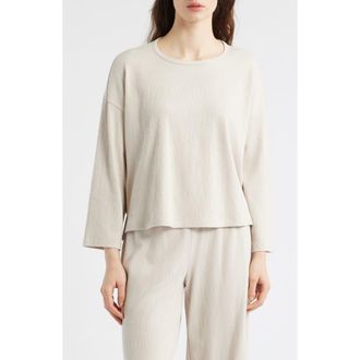 Eileen Fisher Bracelet Sleeve Top in Papyrus at Nordstrom, Size Xx-Small