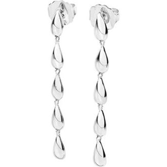 Lucy Quartermaine Tear Drop Earrings in Sterling Silver at Nordstrom