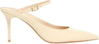 Marella Schoenen > Hakken > Pumps - Dames - Muiltjes - Beige - 37 EU - Schoenen