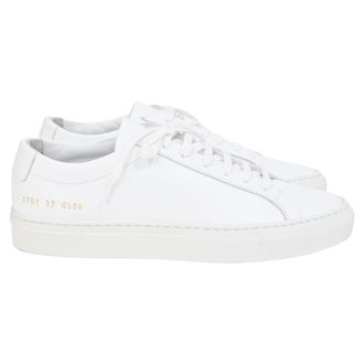 Common Projects Achilles Low-Top Sneakers in White Leather