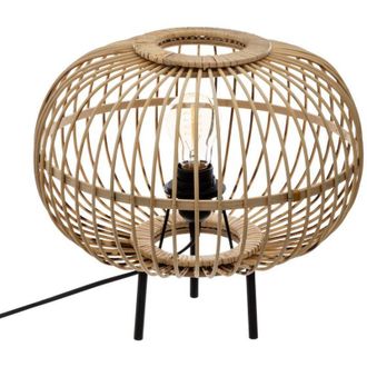 Atmosphera L&aacute;mpara Tr&iacute;pode eads - Bamb&uacute; A. 31 Cm - Atmosphera Cr&eacute;ateur DInt&eacute;rieur