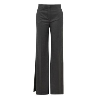 Aniye By Broeken, Dames, Grijs, XS, Polyester, Flared Rio Broek