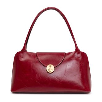 Versace Handbags, female, Red, Size: ONE SIZE Vivian Shoulder Bag