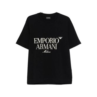 Emporio Armani T Shirts Black