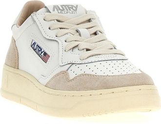 Autry Medalist Low Sneaker - Cream