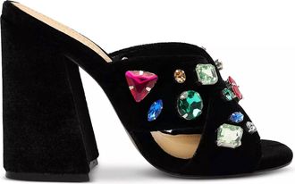 Schutz Womens Callie Glam Heel In Black