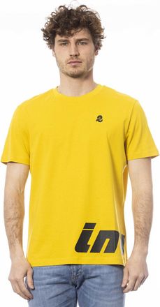 Invicta Mens Cotton Tee With Logo - Gold - Size Medium