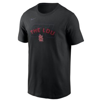 Nike St. Louis Cardinals Fashion Nike Mens MLB T-Shirt in Black | N19900ASCN-19Z