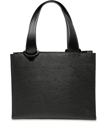 Louis Vuitton 2000 Epi Gemeaux tote bag - women - Leather - One Size - Black