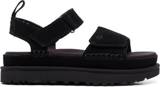 UGG Goldenstar touch-strap sandals - women - Suede - 10 - Black