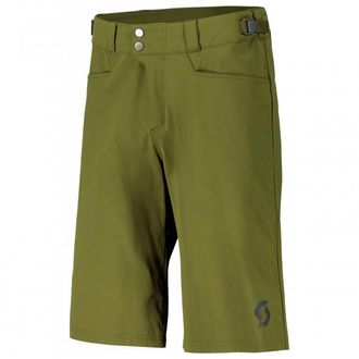 Scott Shorts Trail Flow with Pad Velohose f&uuml;r Herren | oliv