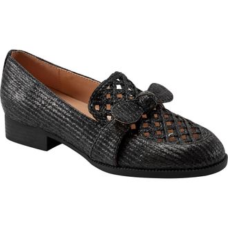 Bandolino Lilanaa Bow Loafer in Black at Nordstrom Rack, Size 9.5