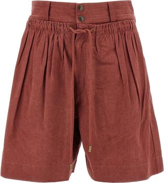 Isabel Marant Brown Ingrid bermuda shorts