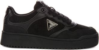 Guess Schoenen, Dames, Zwart, 39 EU, Su&egrave;de, Miram 10 Fur Sneaker