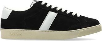Tom Ford Suede Sneakers - Heren - Sneakers - Zwart - 40 EU - Leer - Schoenen