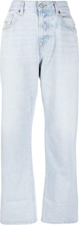 Diesel 1999 cropped straight-leg jeans - women - Cotton - 28/32 - Blue