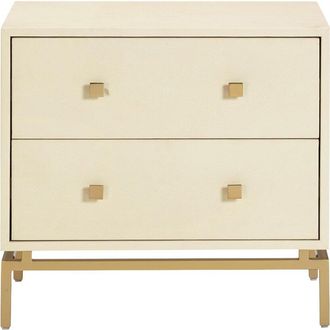TOV Furniture Tov Furniture Pesce Shagreen Nightstand