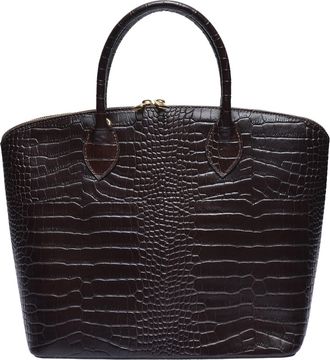 Isabella Rhea Tweekleurig Rundleer Tas