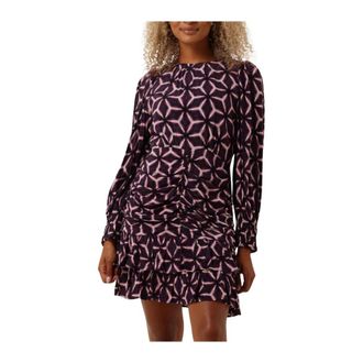 Suncoo Chama Mini Jurk - Dames - Korte kleedjes - Veelkleurig - XS - Polyester - Kleedjes