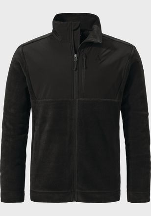 Sch&ouml;ffel Fleecejacke SCH&Ouml;FFEL Urban Fleece Jk Style Gregale MNS, Herren, Gr. 48, schwarz (9990, schwarz), Oberstoff: 100% Polyester, regular fit, hoch geschlos