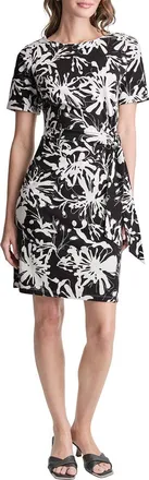 DKNY Dkny Tie Front Dress