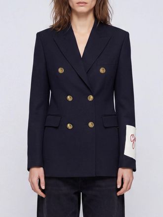 Golden Goose Jacket Woman color Blue