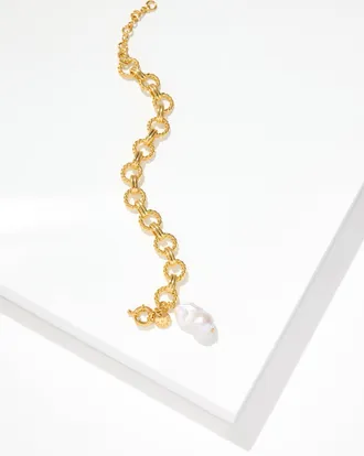 Talbots Seabrook Bracelet - Gold - 001 Talbots
