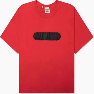 Gallery Dept. Mens Gallery Dept Gym T-Shirt in Red - Size: 40
