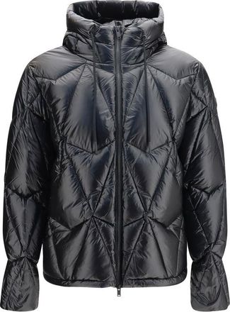Moose Knuckles Black Nylon Shell Mens Jacket
