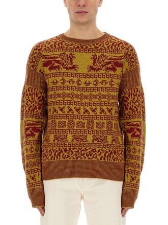 Vivienne Westwood Mustard Crew Neck Sweaters