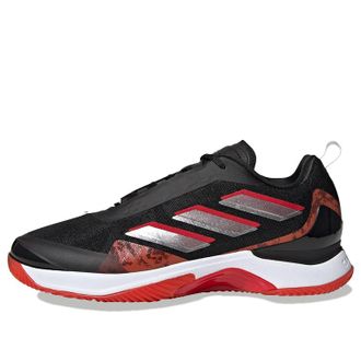 adidas (WMNS) adidas Avacourt Clay Court Black Scarlet HQ8409