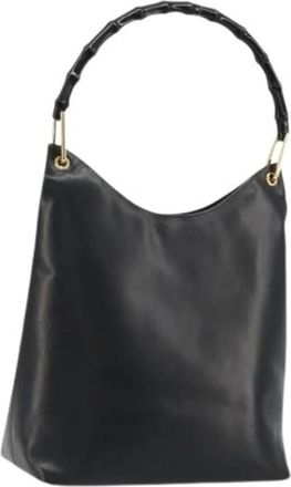 Gucci Pre-owned Shoulder Bags, female, Black, Size: ONE SIZE Pre-owned Vintage Shoulder Bag