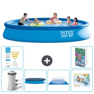 Intex Piscina Easy Set Redonda - 457x84 Cm - 7-piezas S322