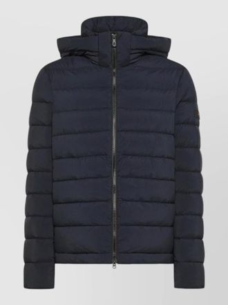 Peuterey quilted hooded short down jacket