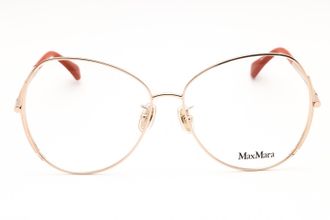 Max Mara MM5001H Oversized Metal Eyeglasses - Rose Gold
