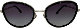 Chanel Gradient Crystal Round Glasses (Authentic Pre-Loved)