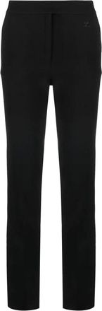 Courr&egrave;ges Casual zwarte broek - Dames - Slim Fit Broeken - Zwart - S - Broeken